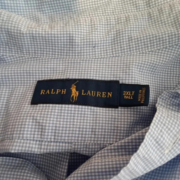 Polo Ralph Lauren button down long sleeve small pony office career men's 3XT tal - Picture 2 of 7